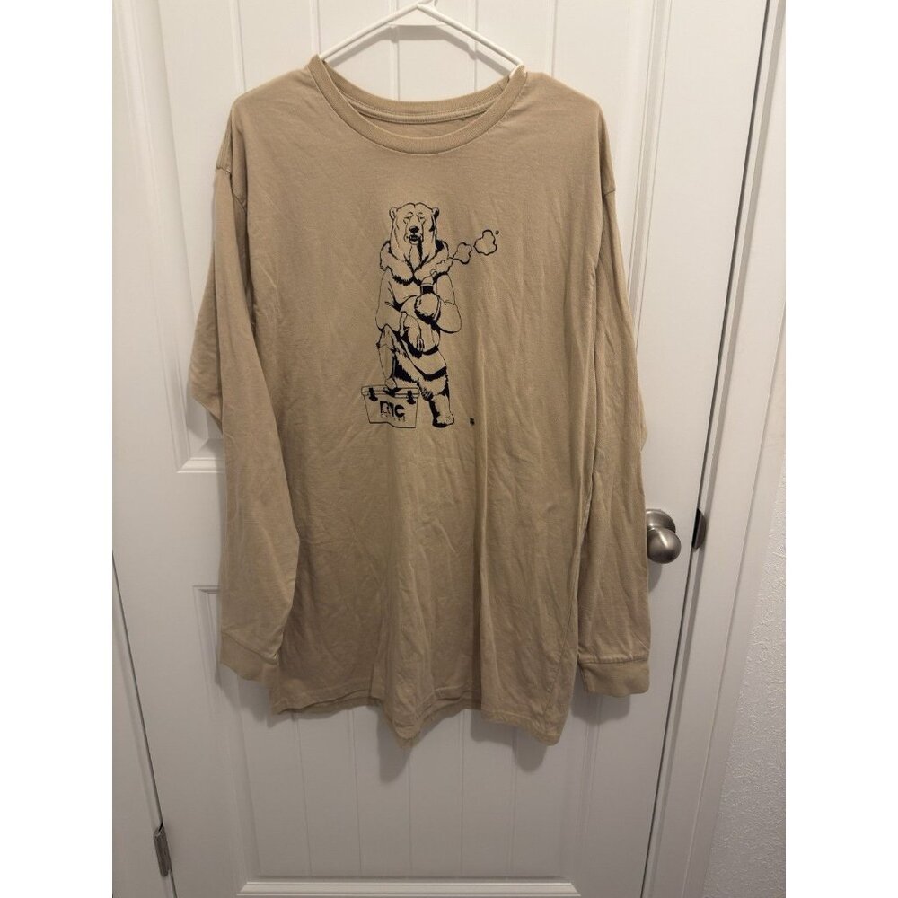 RTIC Outdoor Men’s Graphic Bear Long Sleeve Tee Size XXL‎